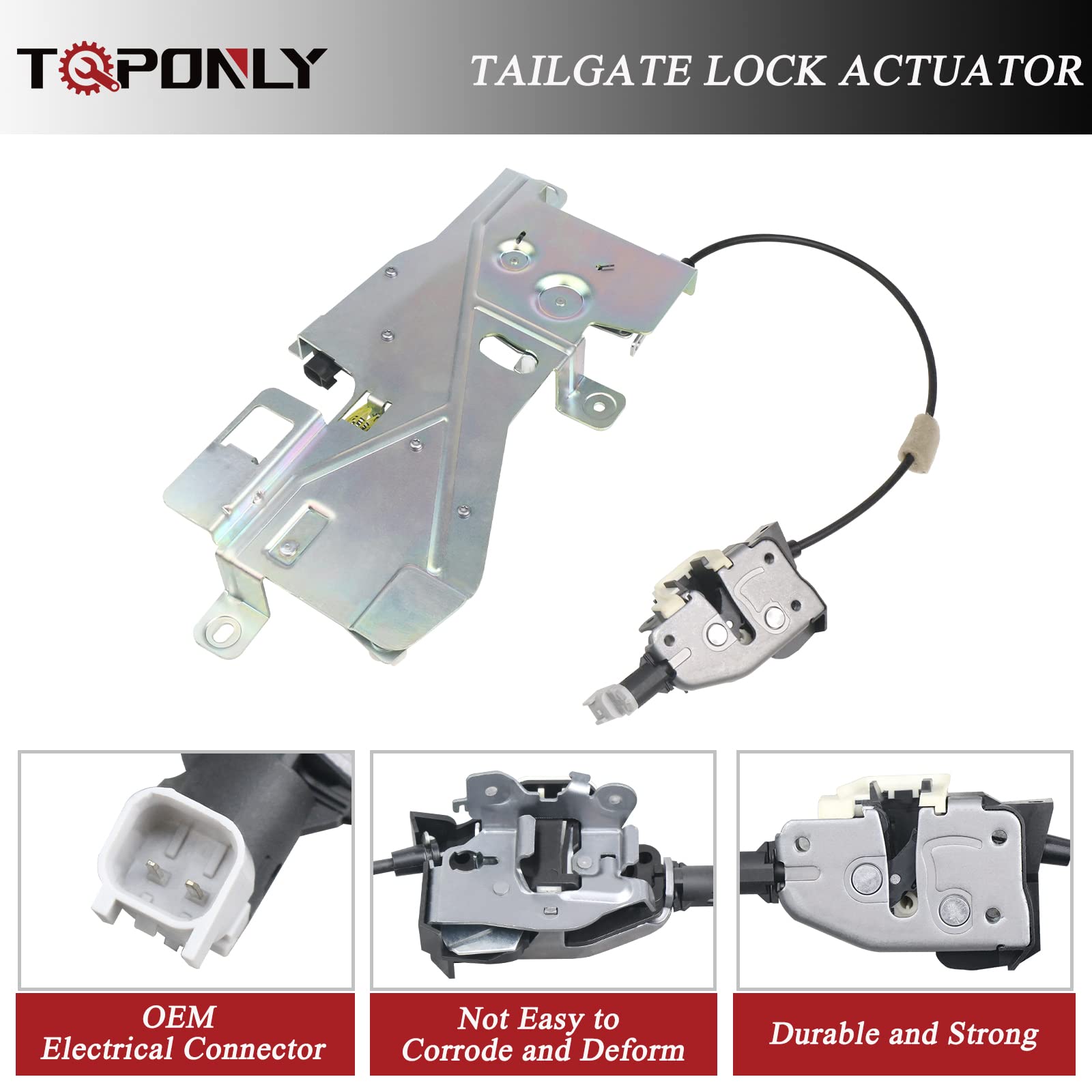 Amazon.com: TQPONLY Tailgate Lock Rear Door Latch Actuator Amazon.com: TQPONLY Tailgate Lock Rear Door Latch Actuator